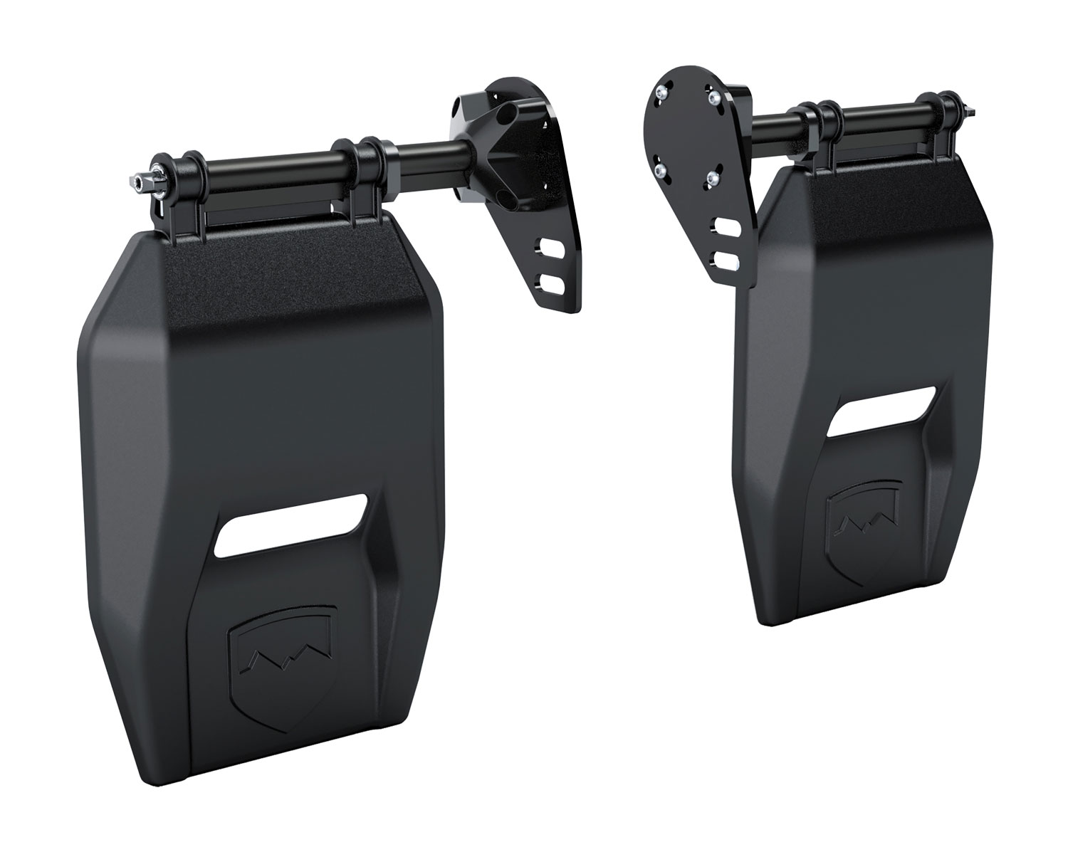 4808500-FNNT 07-18 Wrangler JK Transit Mud Flap Kit TeraFlex - الصورة 1