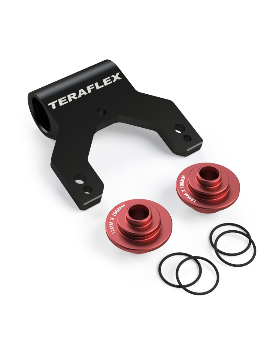 4831063-FNNT Jeep Gladiator JT Uinta Bike Mount complete w/Mount Bracket and Spacers-20mm x 100/110 TeraFlex - الصورة 1