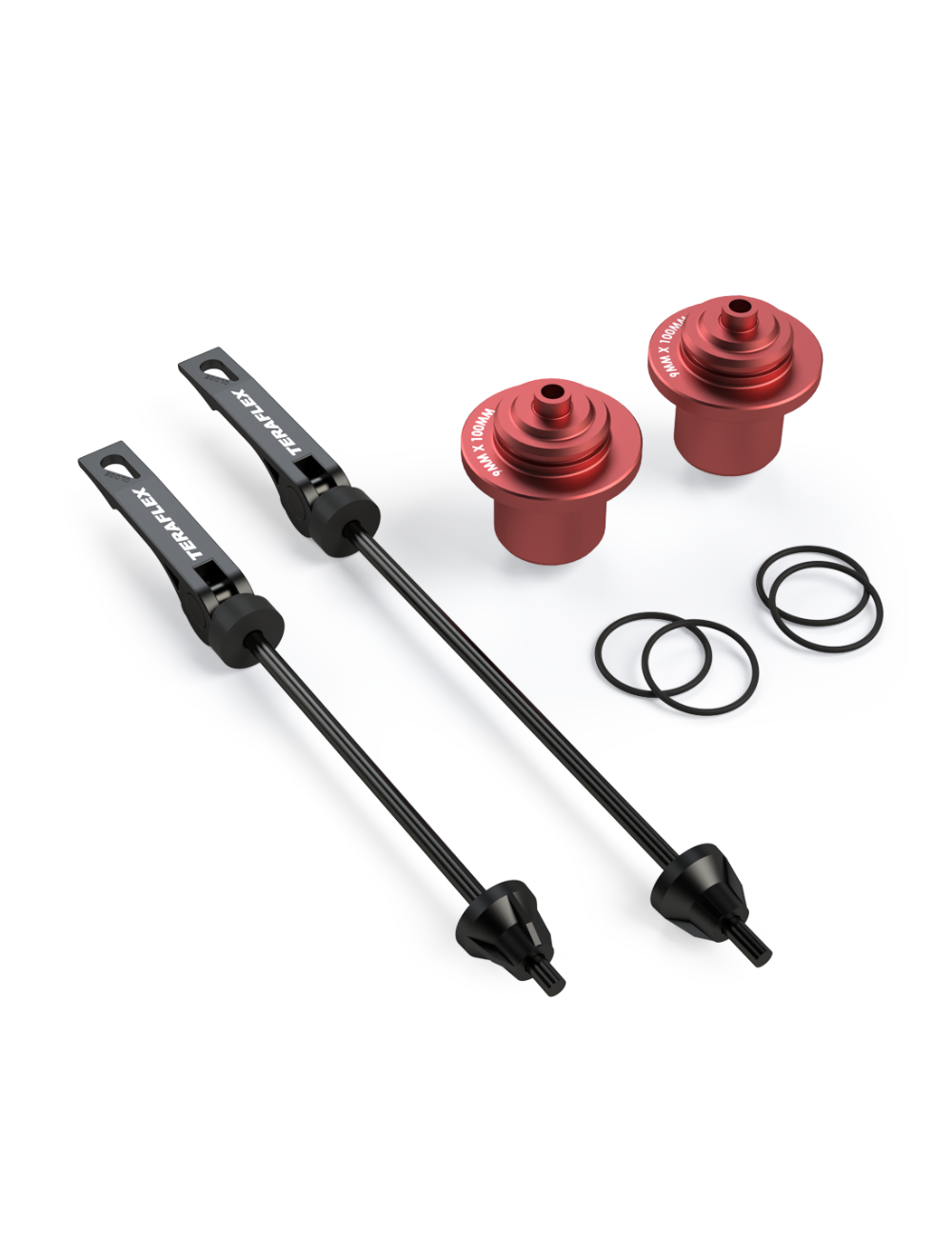 4831064-FNNT Jeep Gladiator JT Uinta Bike Mount Quick Release Spacer Kit 9mm x 100/135 TeraFlex - الصورة 1