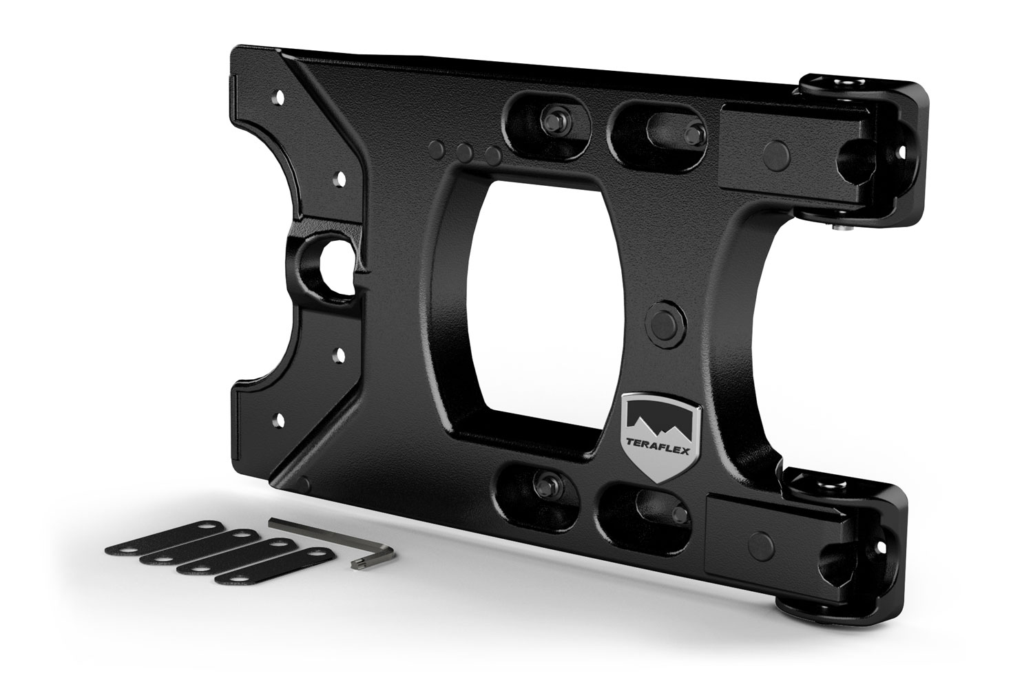 4838100-FNNT 07-18 Wrangler JK Alpha HD Hinged Spare Tire Carrier Kit TeraFlex - Image 1
