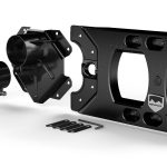 07-18 Wrangler JK Alpha HD Hinged Spare Tire Carrier & Adjustable Spare Tire Mount Kit 5x5 Inch TeraFlex