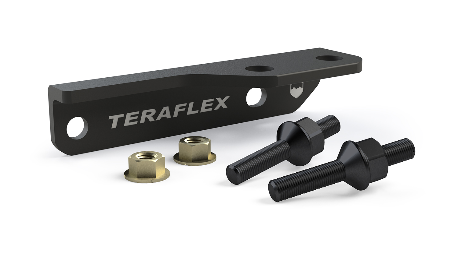 4997192-FNNT 18-Up Wrangler JL CB Antenna & Flag Whip Mount Kit TeraFlex - Image 1