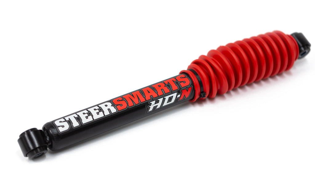 73011001_2-GQSK Jeep Steering Stabilizer Yeti HDN For 07-18 Wrangler JK Black/Red Steer Smarts - Image 1