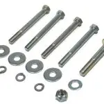 Jeep Frame Side Track Bar Reinforcement Bracket Hardware Kit Yeti XD For 07-18 Wrangler JK Steer Smarts