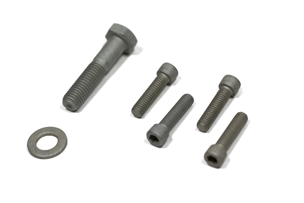 79031001_0-GQSK Jeep Aluminum Damper Bracket Replacement Hardware Kit 07-24 Wrangler JK/JL/Gladiator Steer Smarts - Image 1