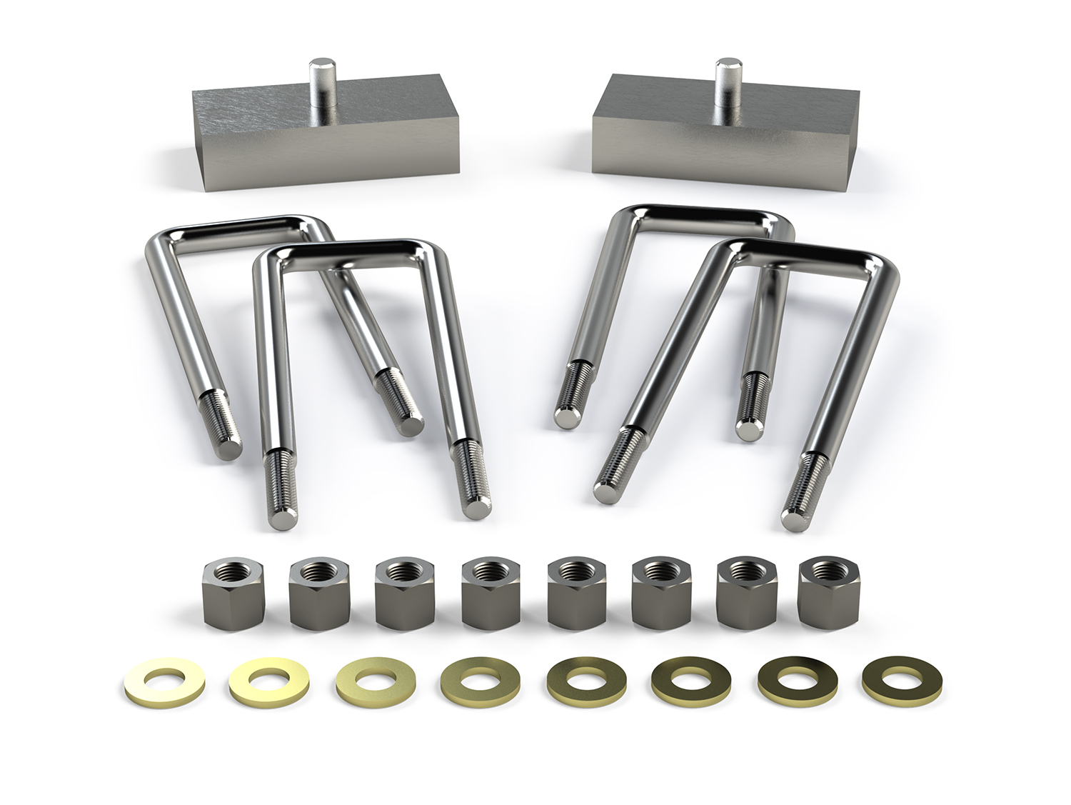 99-99-08-200-006-JFNV 05+ Toyota Tacoma 1.25 Inch Lift Leaf Spring Block Kit Rear Falcon Shocks - الصورة 1