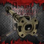 Adams Driveshaft OEM Flange Style JK Front 1350 CV Driveshaft Extreme Duty Series Solid U-Joint
