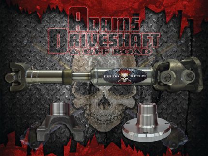 وصلة دفع CV صلبة خلفية JK 1350 بأربعة أبواب من Adams Driveshaft