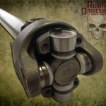 JL Front 1310 Solid CV Driveshaft with Flange 2 or 4 Door (Rubicon - Sport - Sahara) Adams Driveshaft