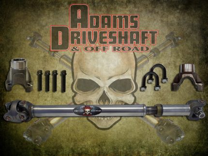 عمود الدفع JL الخلفي 1310 CV صلب بـ 4 أبواب (سبورت - صحارى) نمط يوك التروس من Adams Driveshaft