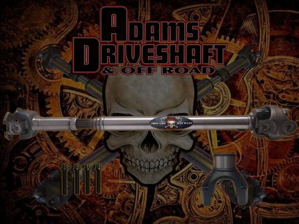 JT Front 1350 Solid CV Driveshaft (Half Round) (Rubicon – Sport – Overland) Adams Driveshaft
