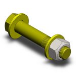 9/16 Inch x 3.0 Inch Bolt Kit Clayton Off Road