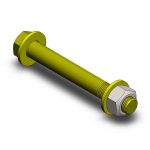 5/8 Inch x 4.5 Inch Bolt Kit Clayton Off Road