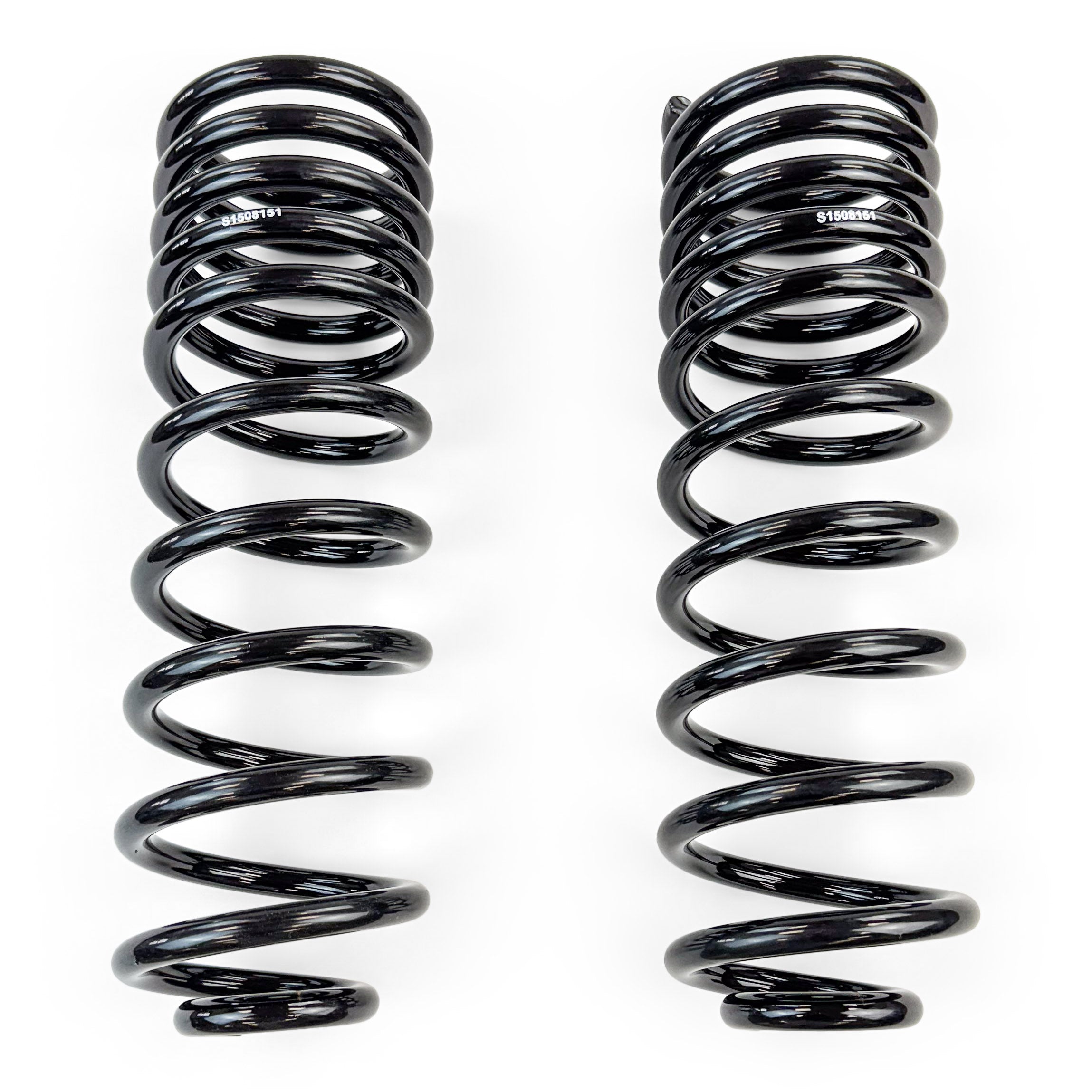COR-1508151-COR Jeep Wrangler 1.5 Inch Rear Coil Springs 2007-2018 JK Clayton Off Road - Image 1