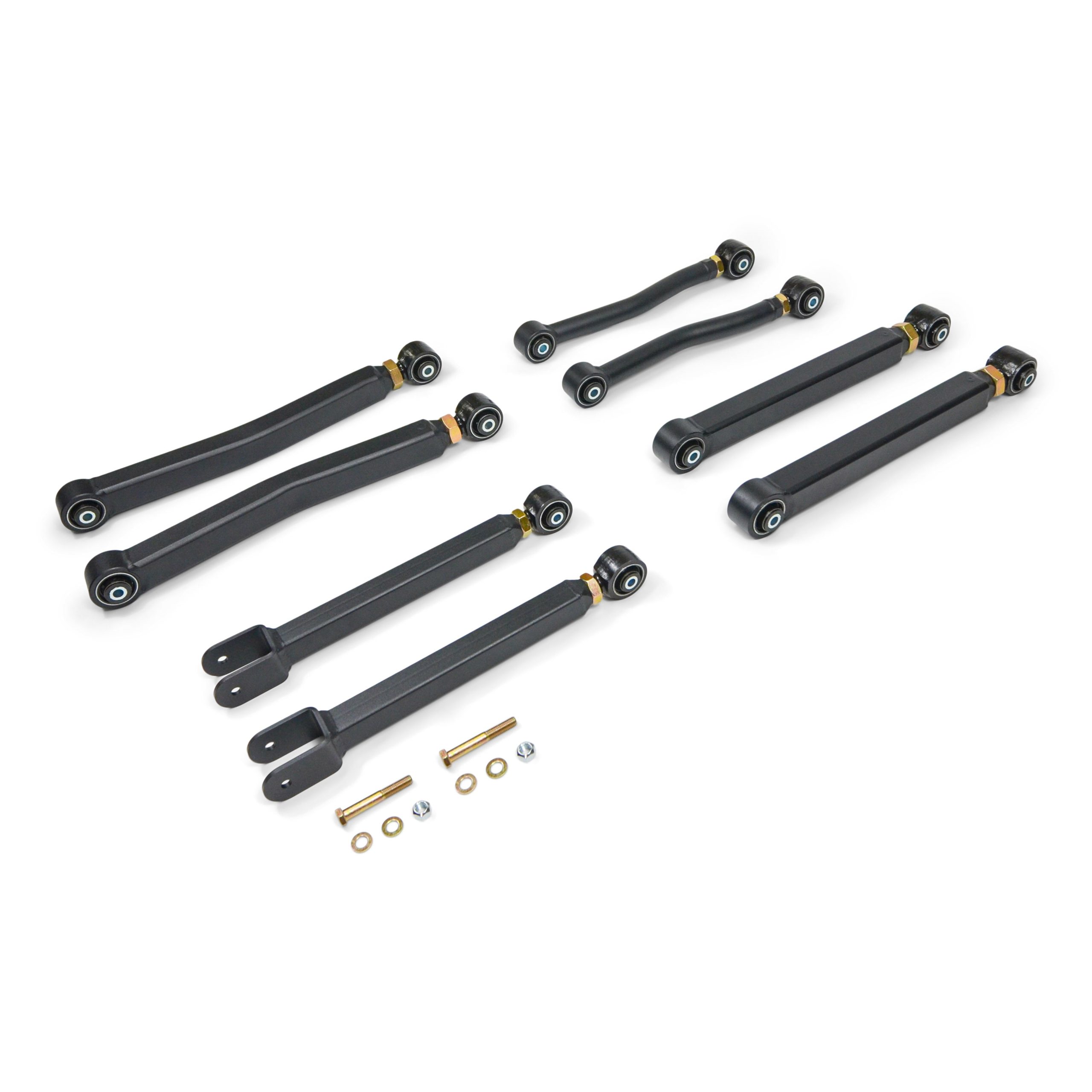 COR-1708200_28-COR Jeep Wrangler Overland Plus Short Control Arm Kit 2007-2018 JK Clayton Off Road - Image 1