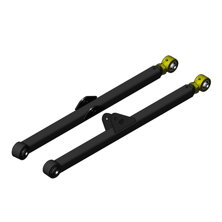 COR-1908010-COR Jeep Wrangler Long Front Lower Control Arms 2007-2018 JK Clayton Off Road - Image 1