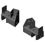 Jeep Grand Cherokee Rear Frame Brackets 1993-1998 ZJ Clayton Off Road - Image 2