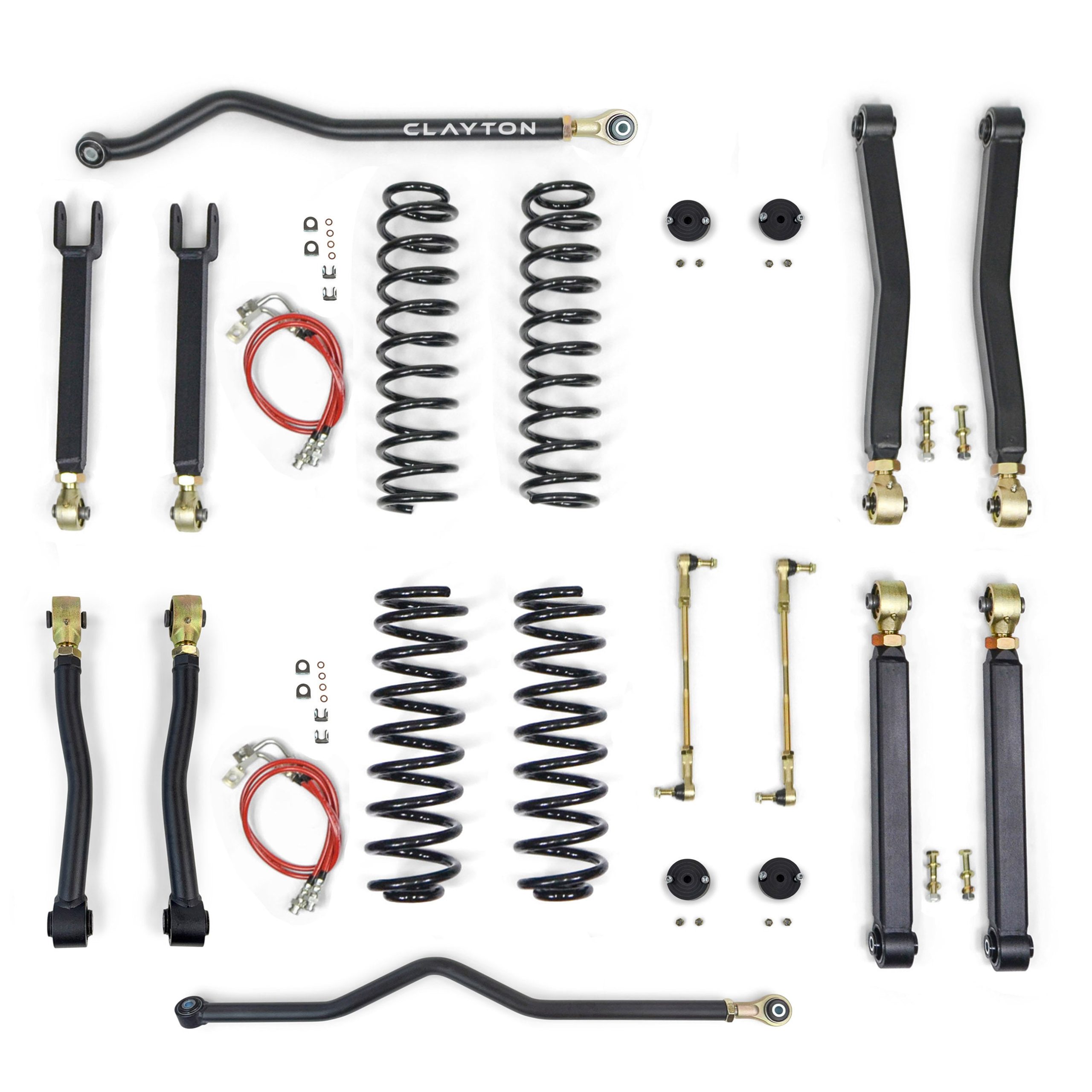 COR-2908015_11-COR Jeep Wrangler 1.5 Inch Premium Lift Kit 2007-2018 JK Clayton Off Road - الصورة 1