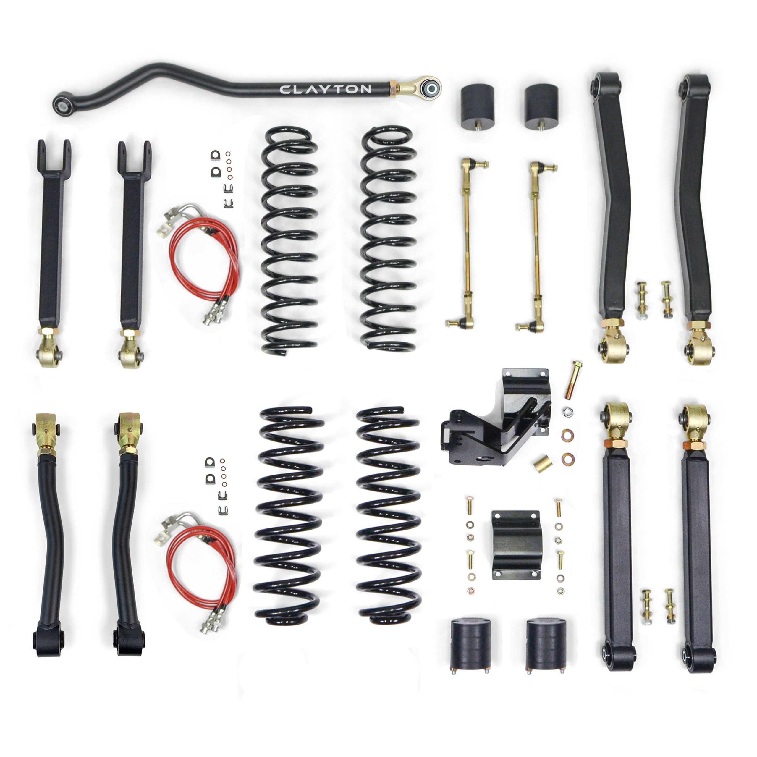 COR-2908035-COR Jeep Wrangler 3.5 Inch Premium Lift Kit 2007-2018 JK Clayton Off Road - الصورة 1