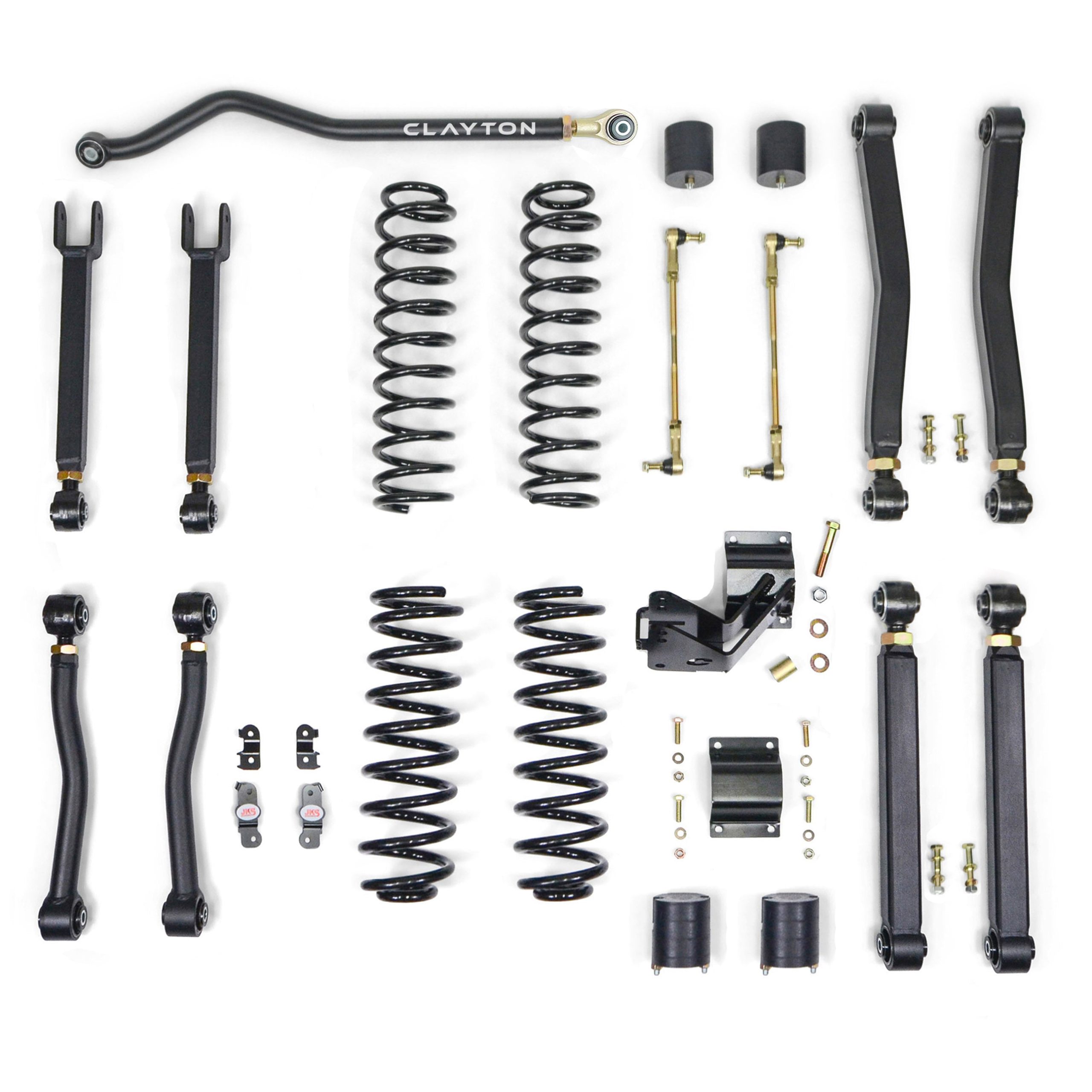 COR-3008025_9-COR Jeep Wrangler 2.5 Inch Overland Plus Lift Kit 2007-2018 JK Clayton Off Road - الصورة 1