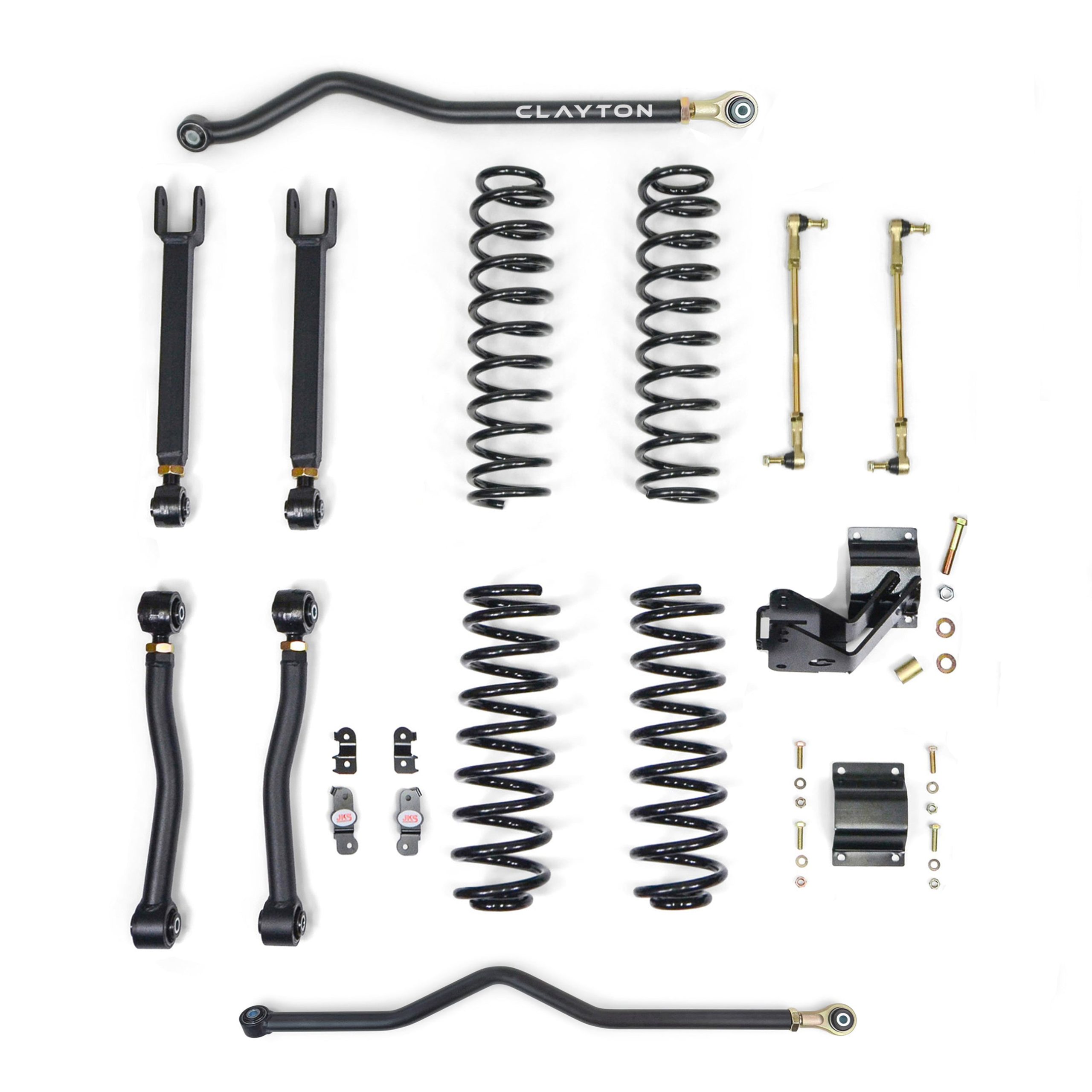 COR-3108225-COR Jeep Wrangler 2.5 Inch Ride Right+ Lift Kit 2007-2018 JK 2 Or 4 Door Clayton Off Road - الصورة 1