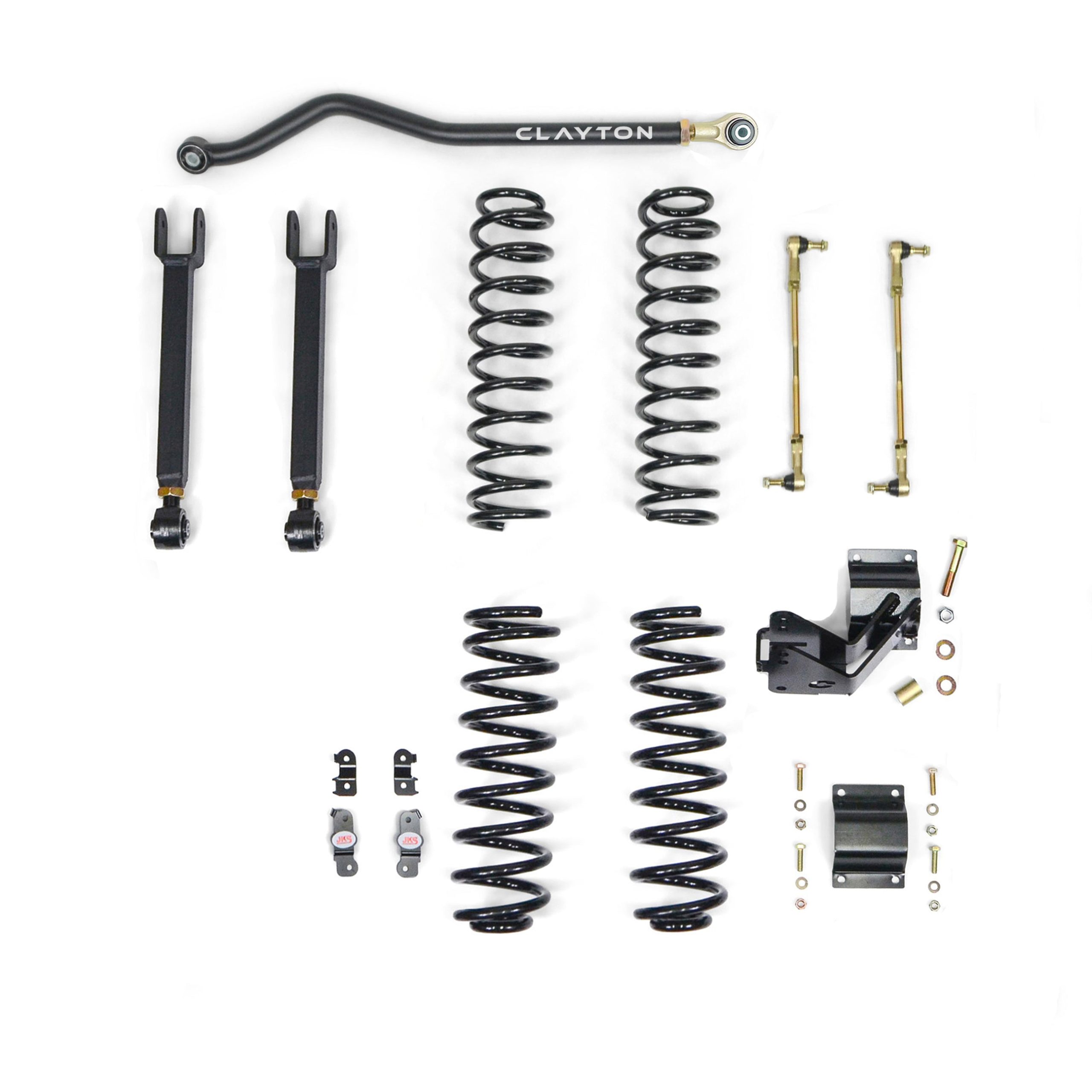 COR-3108425-COR Jeep Wrangler 2.5 Inch Ride Right+ Lift Kit 2007-2018 JK 4 Door Clayton Off Road - الصورة 1