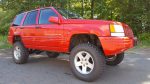 ⁦Jeep Grand Cherokee 5.0 Inch Long Arm Lift Kit 1993-1998 ZJ Clayton Off Road⁩ - الصورة ⁦2⁩