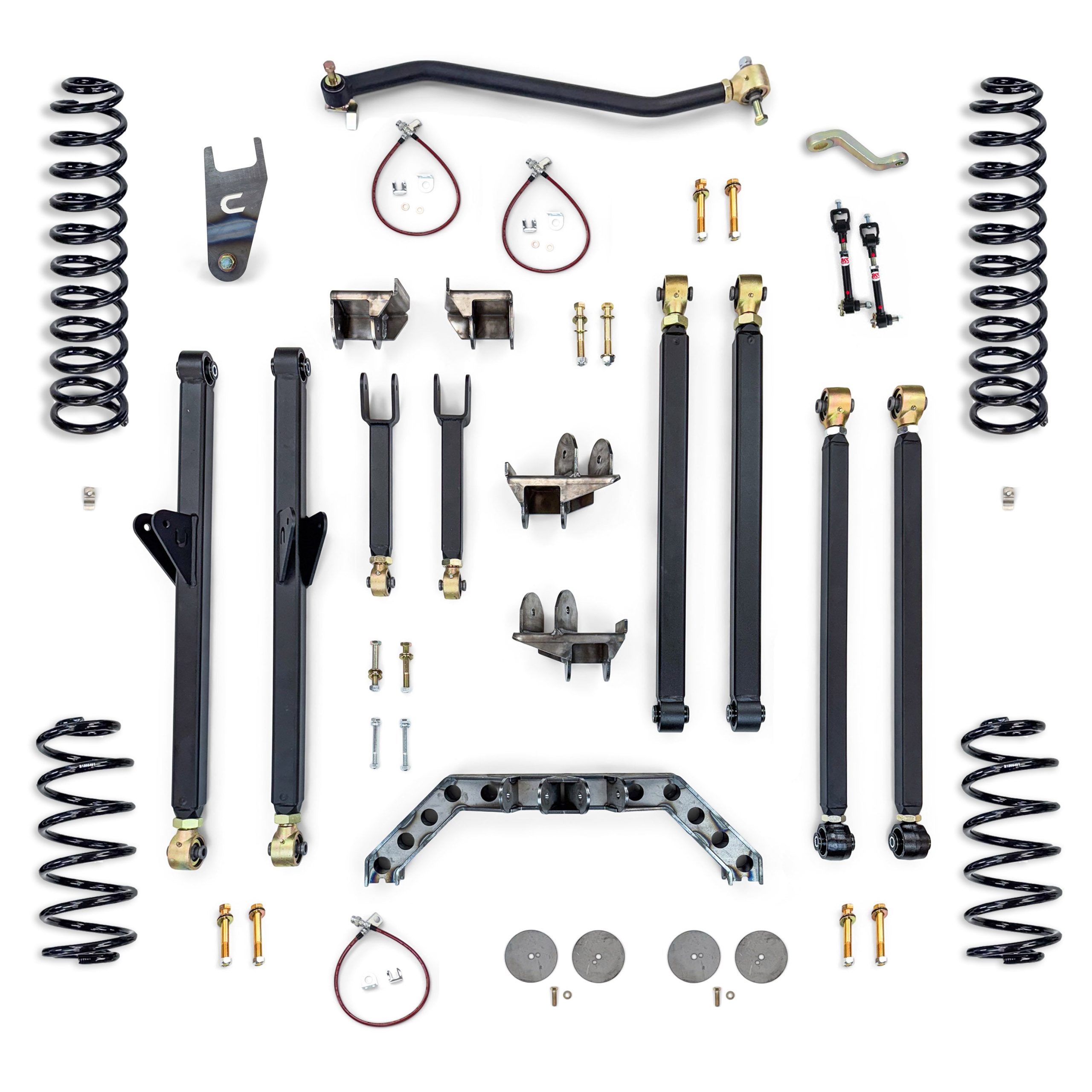 COR-3205010_16-COR Jeep Wrangler 4.0 Inch Long Arm Lift Kit 1997-2006 TJ Clayton Off Road - الصورة 1