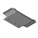 Jeep Grand Cherokee Transfer Case Skid Plate 1999-2004 WJ Clayton Off Road - Image 2