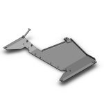 ⁦Jeep Wrangler Transfer Case Skid Plate 2007-2018 JK Clayton Off Road⁩ - الصورة ⁦2⁩