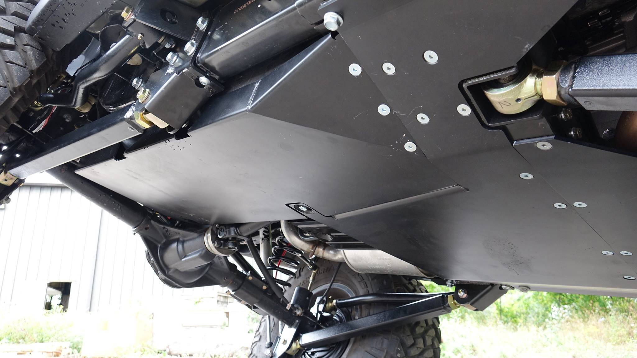 COR-4108112_3-COR Jeep Wrangler Transfer Case Skid Plate 2007-2018 JK Clayton Off Road - Image 1