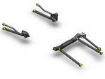 Jeep Wrangler Pro Series 3 Link Long Arm Upgrade Kit 2007-2018 JK Clayton Off Road - Image 2