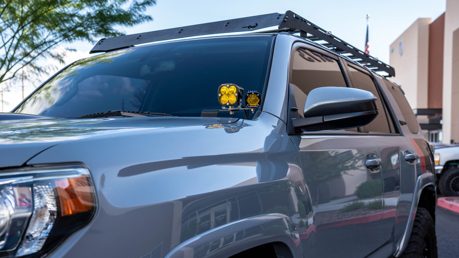 00-1206-S1S_6-JMKL SDHQ Built A Pillar Add A Light Mount Kit Adding Squadrons SDHQ Offroad - Image 1