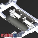 ⁦17-Present Ford Superduty Under Bed Spare Tire Location Compressor Mount SDHQ Offroad⁩ - الصورة ⁦4⁩