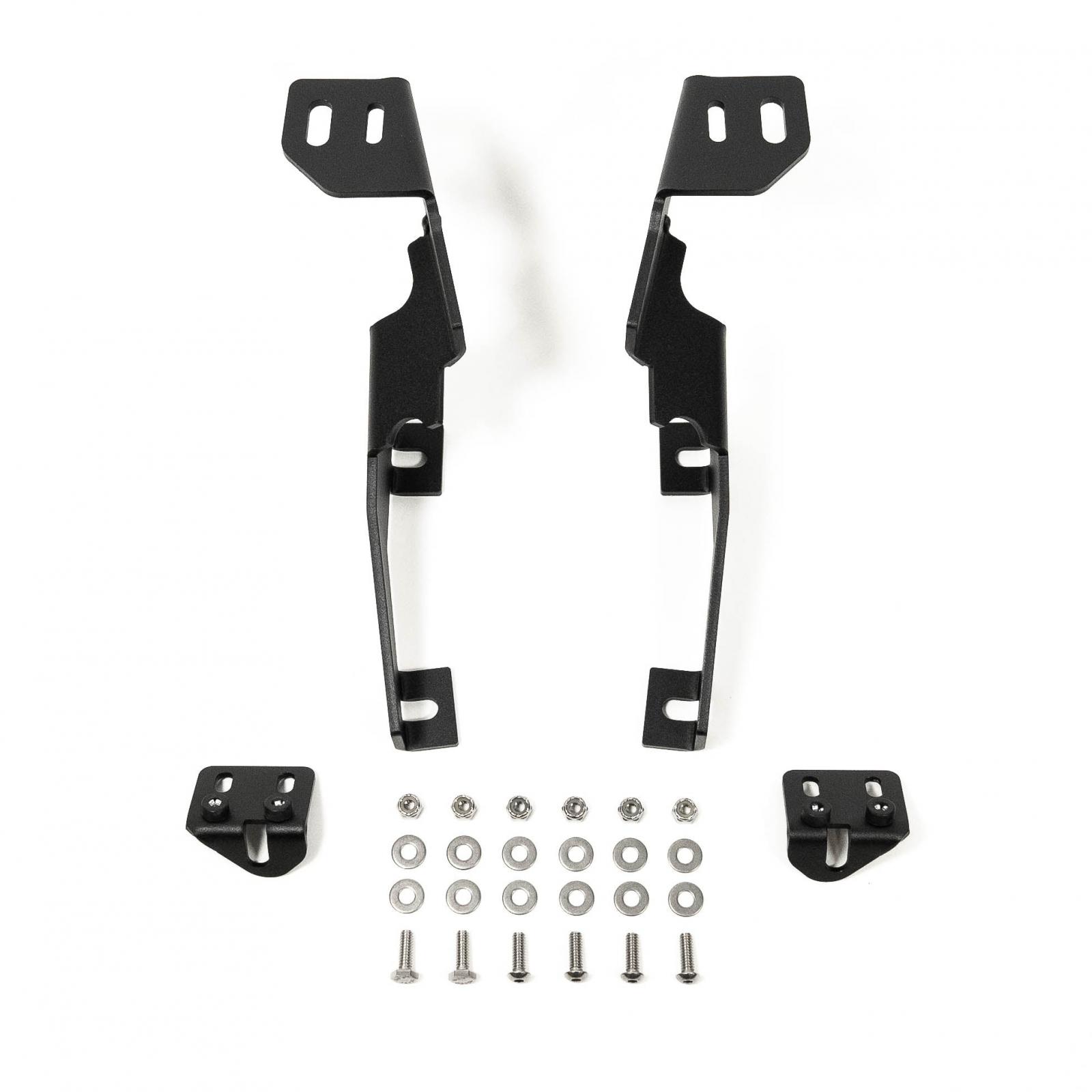 11-1206-G5_18-JMKL 24-Present Ford Superduty A Pillar Mounts SDHQ Offroad - الصورة 1