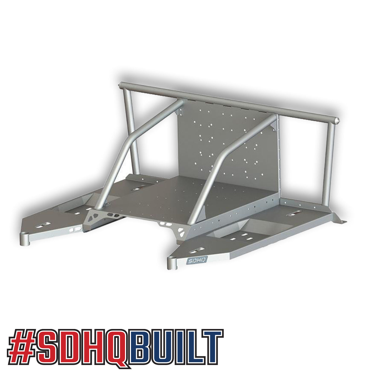 11-1801-G4-JMKL 17-Present Superduty Bed Rack Raw SDHQ Offroad - الصورة 1