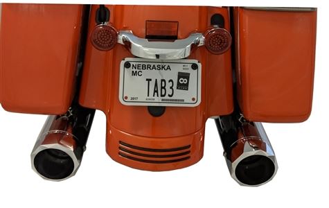 121-1293-C2-2.5-XNEBF 2009-Up 4.5 Inch Chrome B.A.M Stick Slip-On Mufflers 2.5 Inch Louvered Core Baffles (Medium) 4.5 Inch Chrome Straight Cut Tip Tab Performance - الصورة 1