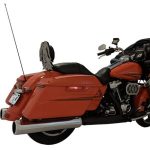 2009-Up 4.5 Inch Chrome B.A.M Stick Slip-On Mufflers Zombie Baffles (Loud) 4.5 Inch Chrome Straight Cut Tip Tab Performance