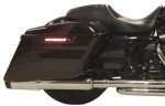 ⁦50 Cal 5 Inch Diameter Pipe Slip-On Mufflers 95-16 Harley Davidson Touring Chrome 2.5 Inch Louvered Core Baffles (Medium) None Using Stock Cut or Other Tip Tab Performance⁩ - الصورة ⁦3⁩