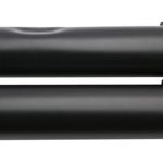 95 -16 Harley Davidson Touring Black B.A.M. Slip On Muffler Sticks Exhaust Pipes with Zombie Baffles (Loud) and No Tips Tab Performance