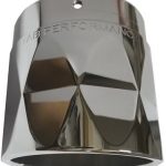 2017-Up Harley Davidson Touring Black B.A.M. Sticks Slip On Mufflers Exhaust Pipes with Zombie Baffles (Loud) and Chrome Straight Cut Tips Tab Performance