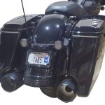 50 Cal Slip-On for Touring Black -17 Up (Not Trikes) Zombie Baffles (Loud) None Using Stock Cut or Other Tip Tab Performance