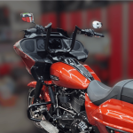 Folsom Prison Handlebars 24-Up Harley Davidson Road Glide Black 11 Inch Tab Performance
