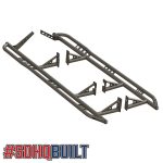 17-Present Raptor/F150 Crew Cab Weld On Sliders Raw SDHQ Offroad