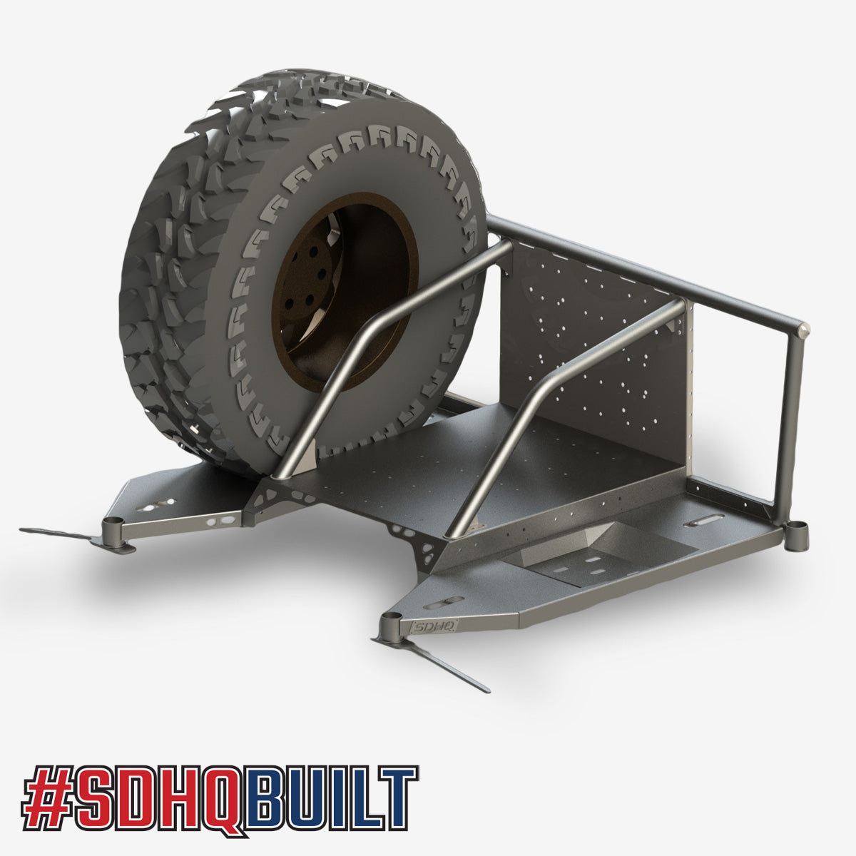 13-1801-G12-JMKL 09-14 F150 W/ 5.5' Bed Bed Rack Raw SDHQ Offroad - Image 1