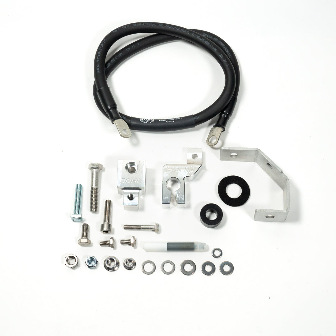 15-3003-G5-JMKL 19-23 SDHQ Built Ford Ranger Billet Battery Terminal and Distribution Kit SDHQ Offroad - Image 1