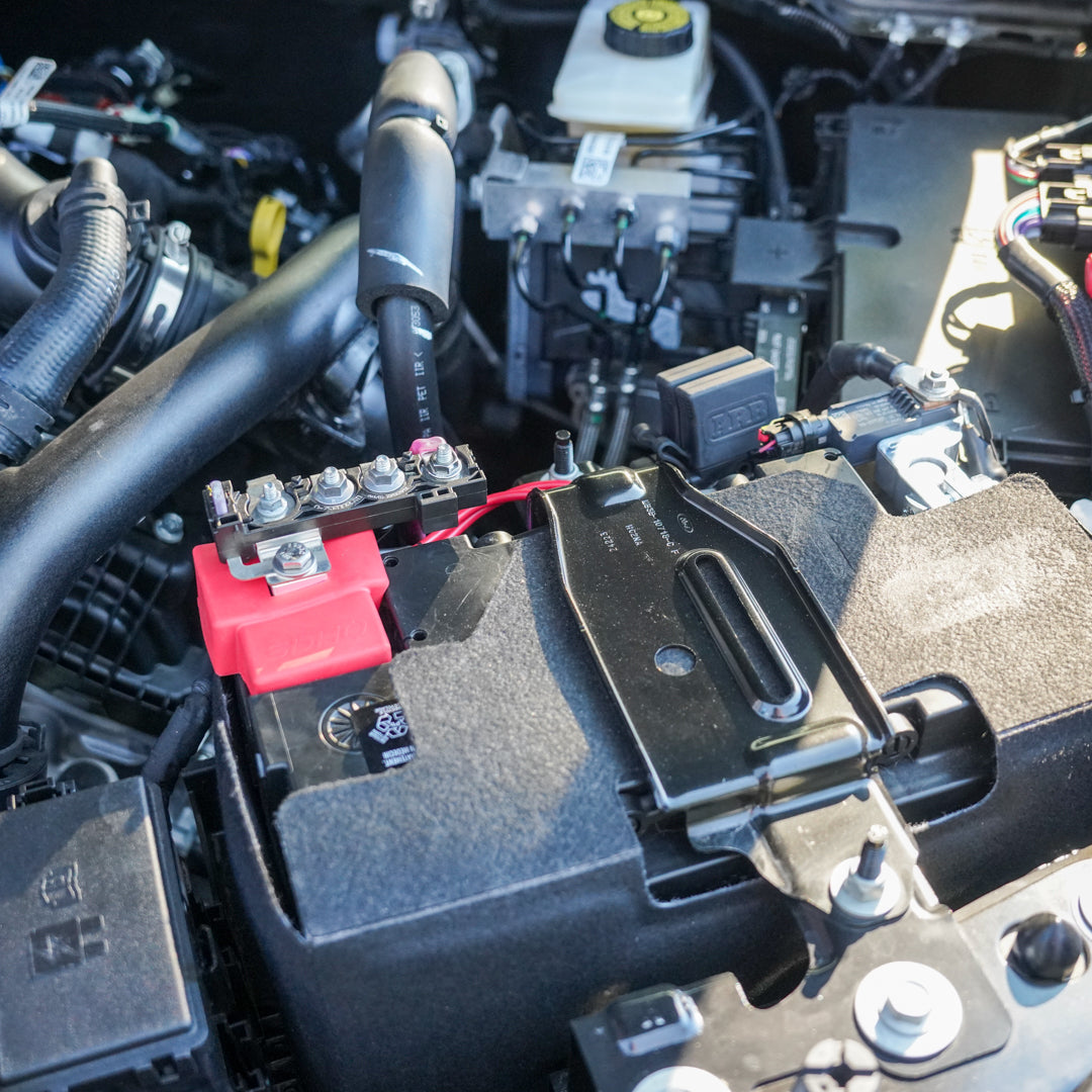 15-3003-G6_5-JMKL 24-Present Ford Ranger/Ranger Raptor Billet Battery Terminal Upgrade Kit SDHQ Offroad - الصورة 1