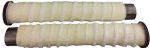 ⁦Indian Challenger/Pursuit 2-1 Chrome 2.5 Inch Louvered Core Baffles (Medium) 4 Inch Chrome Slash Cut Tip -With Bracket Tab Performance⁩ - الصورة ⁦5⁩