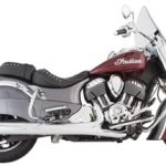 Indian Chrome Soft Bags B.A.M. 4.0 Inch Slip On Muffler Sticks Exhaust Pipes Soft Bags with 2.50 Inch Louvered Core Baffles (Medium) and Black Straight Cut Tips Tab Performance