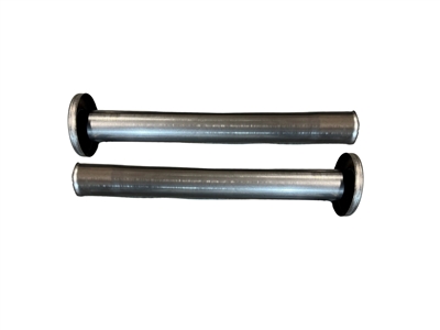 4.5 Inch Indian Bagger Black Hard Bag B.A.M. Slip On Muffler Sticks Exhaust Pipes Zombie Baffles (Loud) 4.5 Inch Chrome Slash Cut Tip Tab Performance